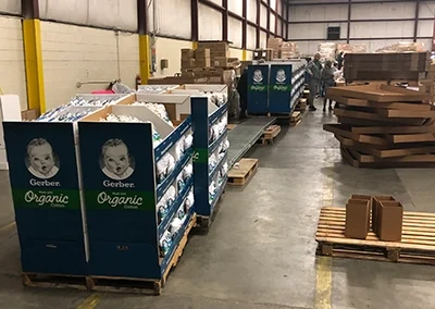 Gerber Organic Displays