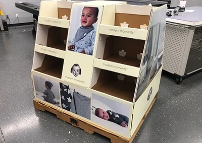 Gerber Modern Moments display assembled