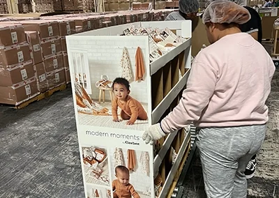 Gerber Modern Moments display packing
